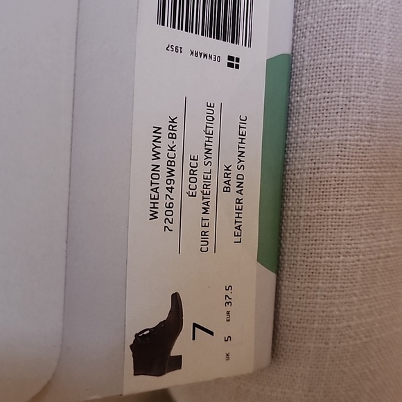 Earth Origins Wheaton Winnifred Brown Lace Up Heeled Boot sz 7 like new - Picture 6 of 6